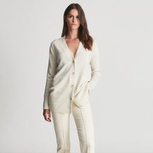 NWT Reiss Kelis Wool Cashmere Cardigan XS